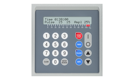 功率 750W，標配變幅桿處理量 50ml至500ml